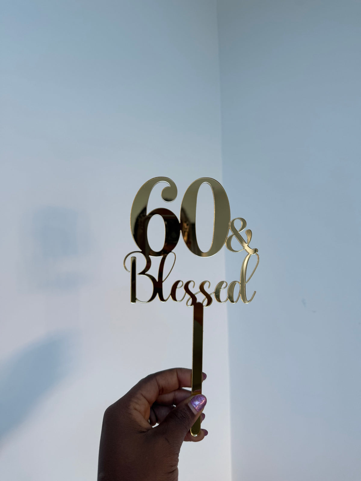 Milestone Birthday Toppers