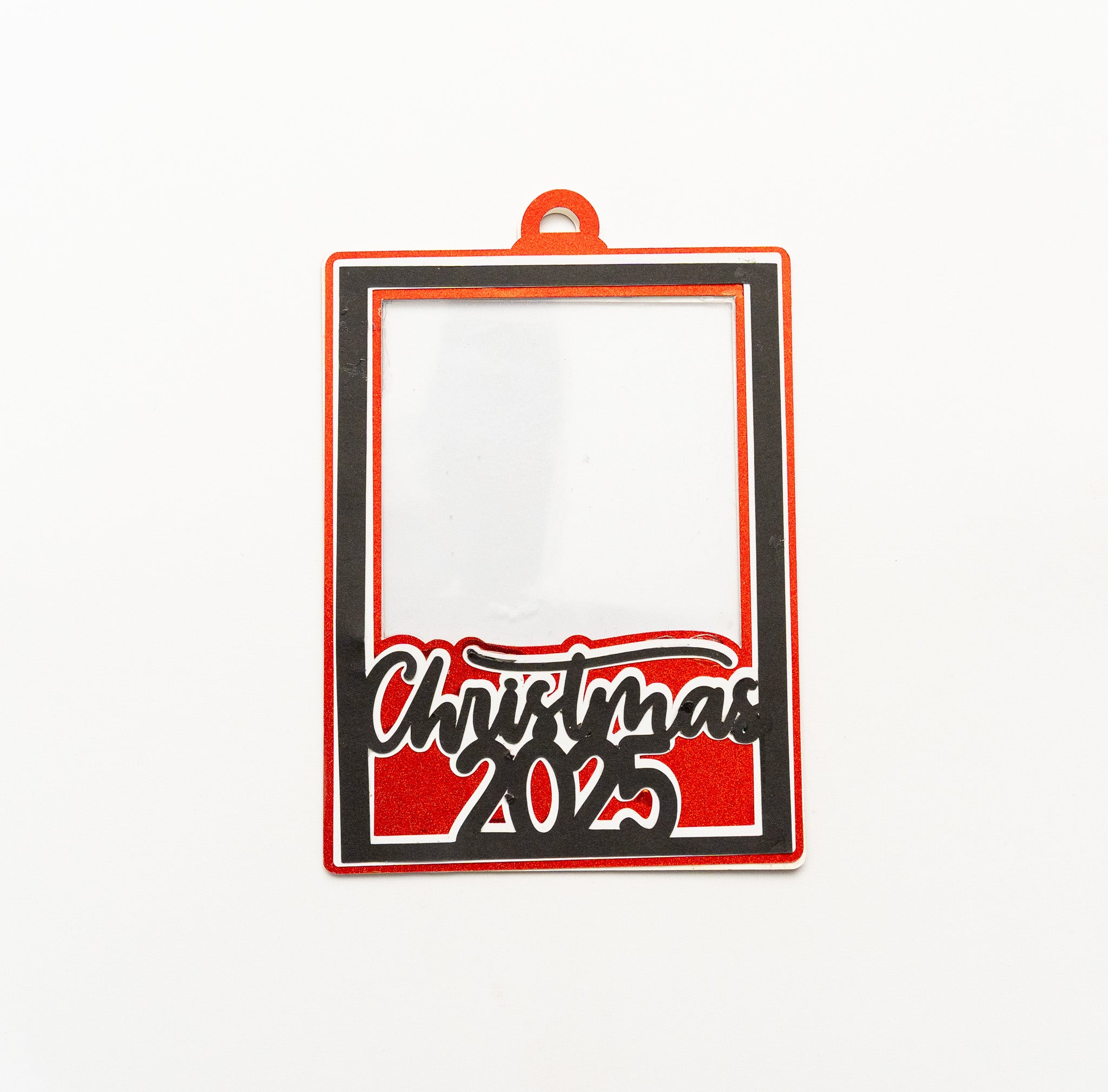 DIY Christmas Picture Frame Ornament