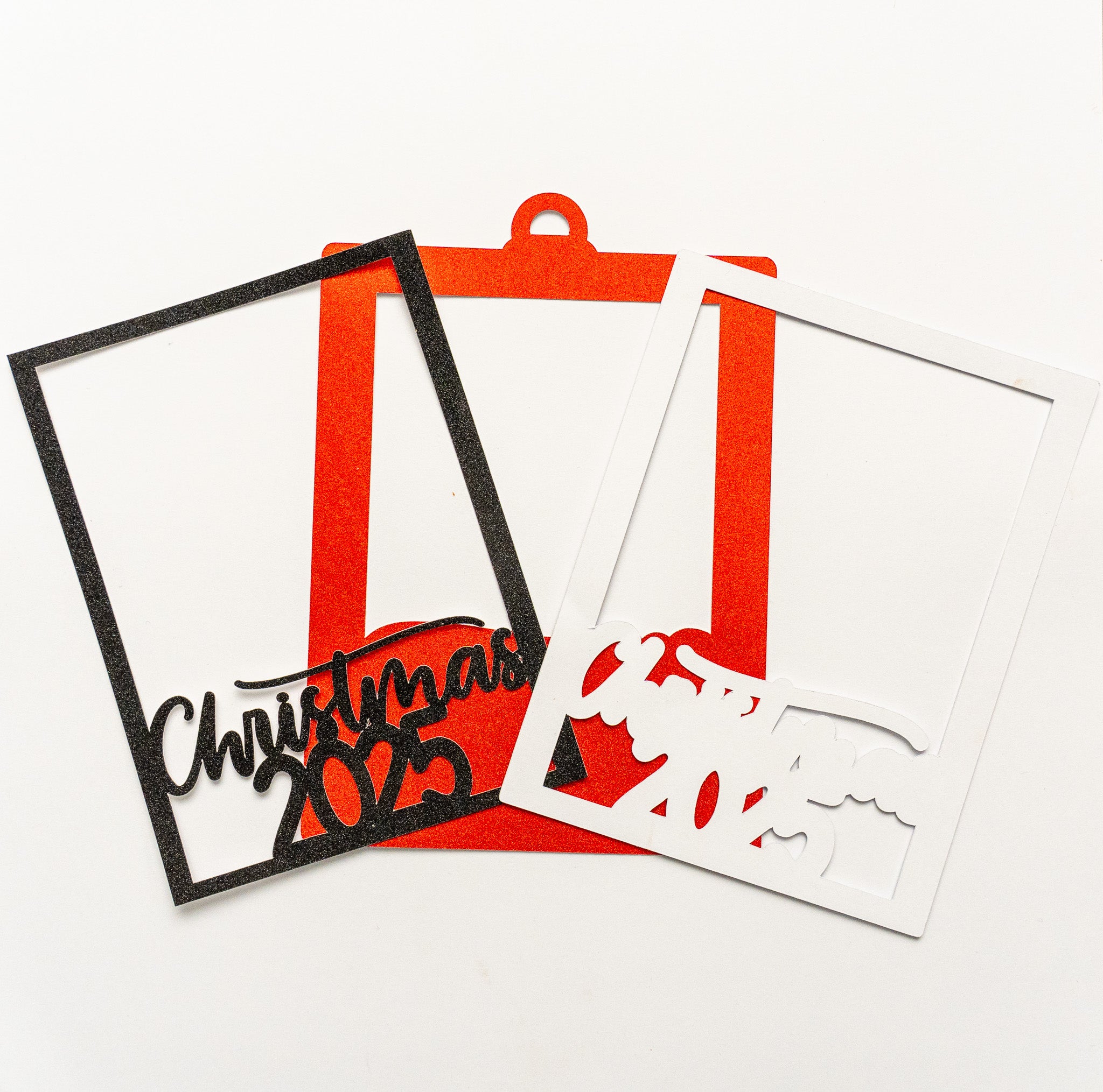 DIY Christmas Picture Frame Ornament